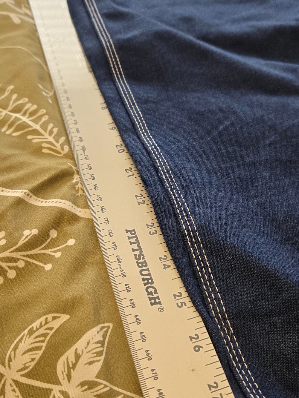 liberty Dark Blue Denim Relaxed Men's Overalls with Green Trim NWTAGS, 08/2014 - Picture 8 of 15